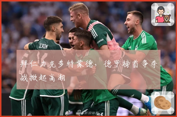 拜仁力克多特蒙德,德甲榜首争夺战掀起高潮